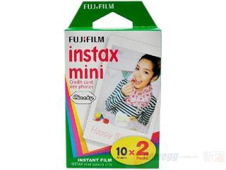 FUJIFILM 富士 instax mini 相纸 白边 双盒套装