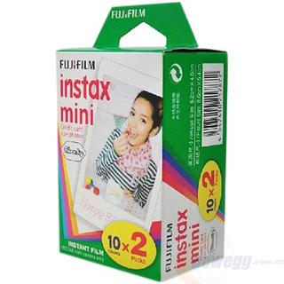 FUJIFILM 富士 instax mini 相纸 白边 双盒套装
