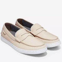 歌涵 COLE HAAN 男士乐福鞋 卡其色 US7