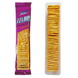 泡吧小脆非油炸薯片 番茄味(1条装) 50g/袋 *40件