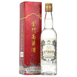 金门酒厂 高粱酒 58度白金龙 清香型 500ml *2件