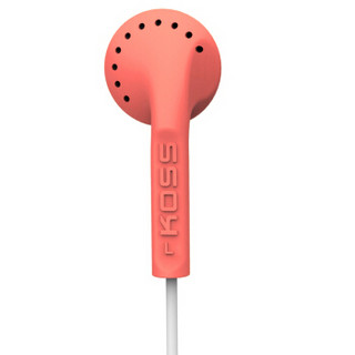 KOSS 高斯 KE10c 耳塞式耳机 (珊瑚色)