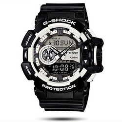 CASIO 卡西欧 G-SHOCK系列 GA-400-1AJF 男士运动石英手表 *2件