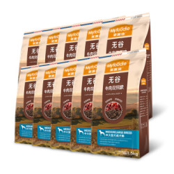 富迪 Myfoodie 中大型犬通用无谷牛肉双拼粮成