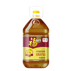 福临门 非转基因纯香菜籽油 5L