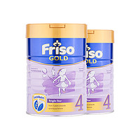 Friso 美素佳儿 婴儿奶粉 4段 900g 2罐装 新加坡版 *2件