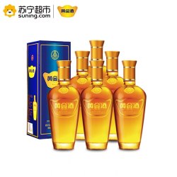 五粮液出品 黄金酒 万福酒 39度 240ML*6 整箱