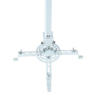 宏燕投影仪吊架投影仪支架可调投影机吊架伸缩架 长度970mm-1740mm（白色）