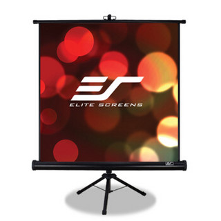 亿立（Elite Screens）50英寸1:1白塑支架幕布 投影幕布 投影仪幕布 投影幕 幕布（ECT50S2 便携幕）