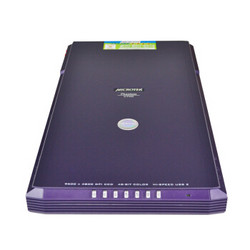 MICROTEK Phantom v700 plus 中晶平板式家用办公轻薄A4高清照片文档扫描仪 *2件