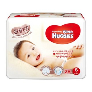 HUGGIES 好奇 铂金装系列 纸尿裤 S28片