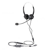 北恩（HION）FOR600D-QDUSB 线控调音静音功能 双耳耳麦