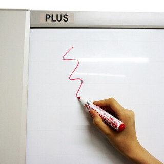 PLUS 普乐士 白板笔 (黑色/红色、6套/包)