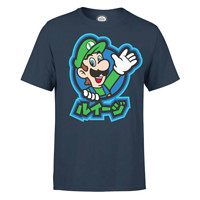 Nintendo 任天堂 LUIGI KANJI系列 主题T恤 S