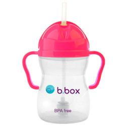 b.box 贝博士 荧光重力水杯 玫红 240ml *2件