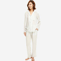 网易严选 女式纯色长袖家居服