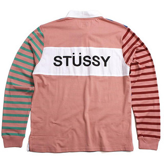 STUSSY Jonah Stripe 男士条纹长袖橄榄球衫