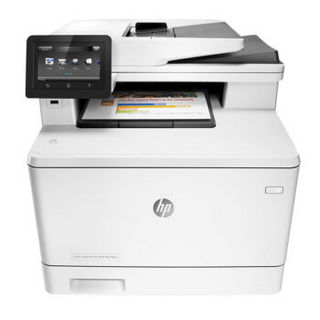 HP 惠普 Color LaserJet Pro MFP M477fdw 彩色四合一一体机 (彩色激光、A4、有线&无线，USB，云打印，移动APP打印、一体式硒鼓)