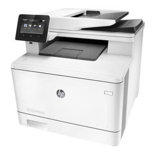 HP 惠普 Color LaserJet Pro MFP M477fdw 彩色四合一一体机 (彩色激光、A4、有线&无线，USB，云打印，移动APP打印、一体式硒鼓)