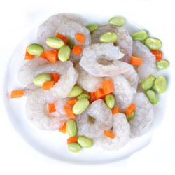 国联 翡翠生虾仁 1kg/袋 净重 156-198只 海鲜(BAP认证) *2件