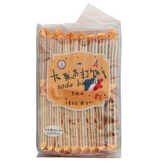 卡慕 饼干蛋糕 零食点心 芝麻苏打饼干540g/袋 *12件