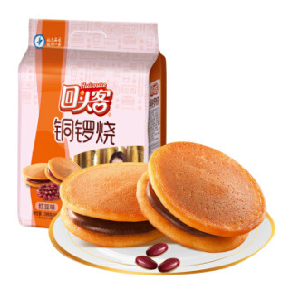 回头客铜锣烧288g红豆味