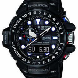 CASIO 卡西欧 G-SHOCK系列 GWN-1000B-1AJF 男士太阳能腕表