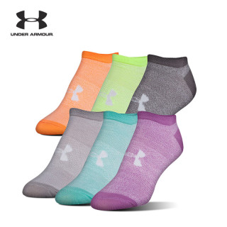UNDER ARMOUR 安德玛 Solid No Show 运动袜6双装