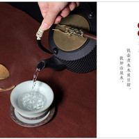 陶立方 手工南部老铁泡茶壶 600ml