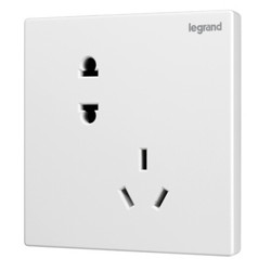 legrand 罗格朗 仕典系列 正/斜五孔插座