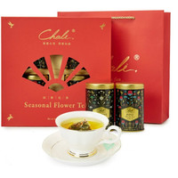 茶里 四季花茶礼盒  10包*4罐