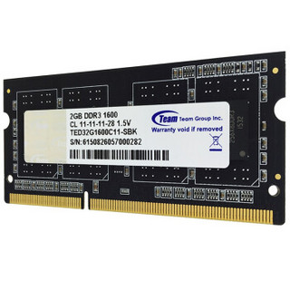 Team 十铨 DDR3 1600 笔记本内存