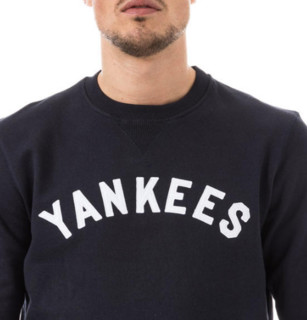  NEW ERA New York Yankees 男士纯棉圆领套头卫衣 