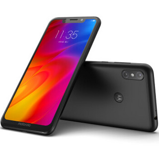 MOTOROLA 摩托罗拉 P30 note 4G手机 4GB+64GB 墨岩黑