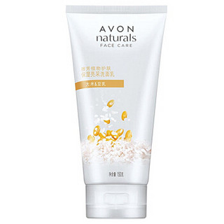 AVON 雅芳 植物系列保湿亮采洁面乳