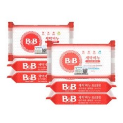 B&B 保宁 儿童除菌洗衣皂 洋槐香6块+甘菊香6块 *2件