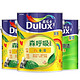 京东PLUS会员：Dulux 多乐士 竹炭森呼吸无添加儿童漆  A8106+A931套装 白色 15L