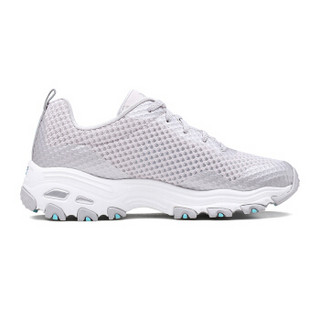 SKECHERS 斯凯奇 D'lites 66666061 女款休闲运动鞋 (42、灰色/GRY)