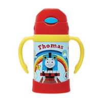 Thomas & Friends 托马斯&朋友 4209TM 儿童不锈钢真空双柄吸管杯 (300ml、彩虹款)