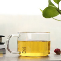 品茶忆友 玻璃茶具 茶杯耐热玻璃杯水杯品茗杯 sp-02(一盒2只) *10件