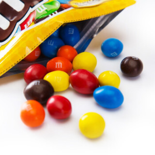 商品 m&ms 花生牛奶巧克力豆 160g