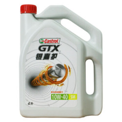 嘉实多(Castrol) 银嘉护 机油 10W-40 SM级 4L 汽车用品 *3件