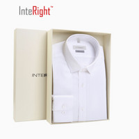 InteRight DP100 成衣免烫衬衫男士长袖 白色 41码 *3件