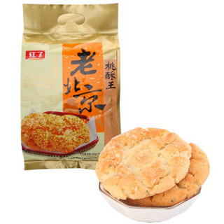  红了 老北京桃酥王 芝麻味 420g