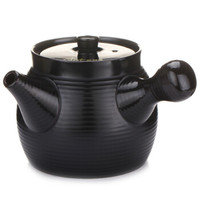雅诚德 陶瓷砂锅  2.35L 黑色 