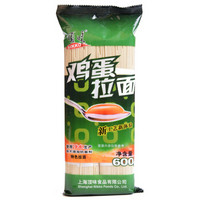  顶味 特色挂面鸡蛋拉面 600g