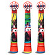 BRAUN 博朗 EB10-3K 儿童电动牙刷头 3支装 适用DB4510K,D10,D12儿童电动牙刷（疯狂赛车图案 款式随机） *8件