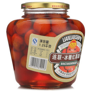  连联 冰糖红果罐头 1.25kg