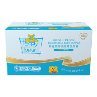 泰迪熊(Teddy Bear)超薄透气 婴儿纸尿裤 L116片