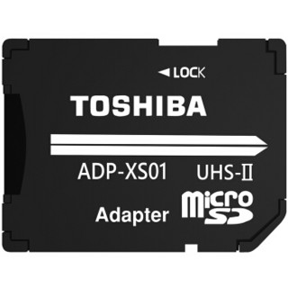  TOSHIBA 东芝 64GB R270M/S-W150M/S MicroSDXC Class10 UHS-II U3 TF存储卡